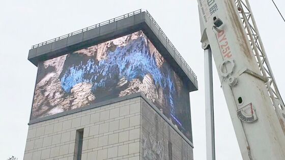 Zewnętrzny wodoodporny IP65 W pełni kolorowy P10 LED Display ściana wideo CE Rohs zatwierdzony