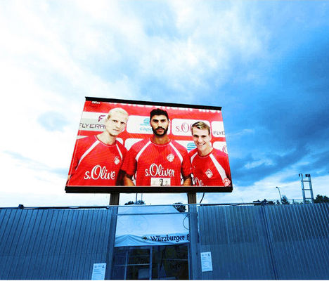 Ekran LED P10 zewnętrzny, rozstaw pikseli 10mm, wodoodporność IP65