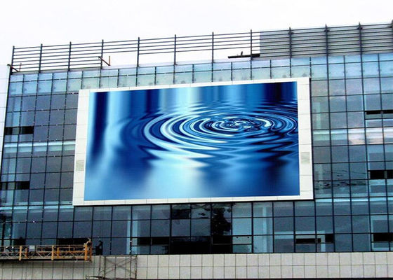 Wyświetlacz LED P10 zewnętrzny, rozstaw pikseli 10mm, jasność 5000cd/m2