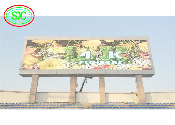 Budynek zewnętrzny P6 SMD Reklama Billboard Wielkie rozpraszanie ciepła w pełnym kolorze