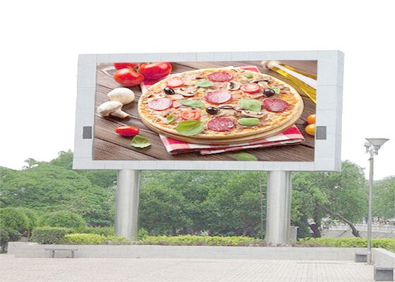 China HD Outdoor Full Color P10 LED Display Screen Duża reklama nadająca się do wysokich temperatur