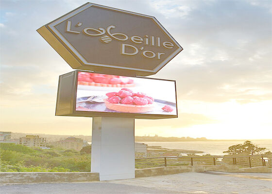 China HD Outdoor Full Color P10 LED Display Screen Duża reklama nadająca się do wysokich temperatur