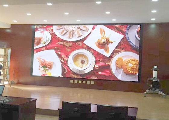 Wewnętrzny pełnokolorowy ekran LED HD P3 Stacjonarna instalacja LED Video Wall
