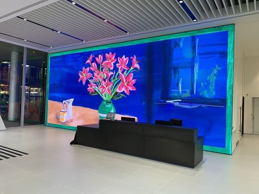 Dobra cena Wewnętrzny pełnokolorowy ekran LED HD P3 Stacjonarna instalacja LED Video Wall w Internecie