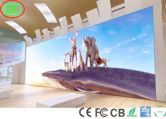 Full Color Indoor LED Die-Cast Aluminium Solid Wall Display P5 wysokiej rozdzielczości
