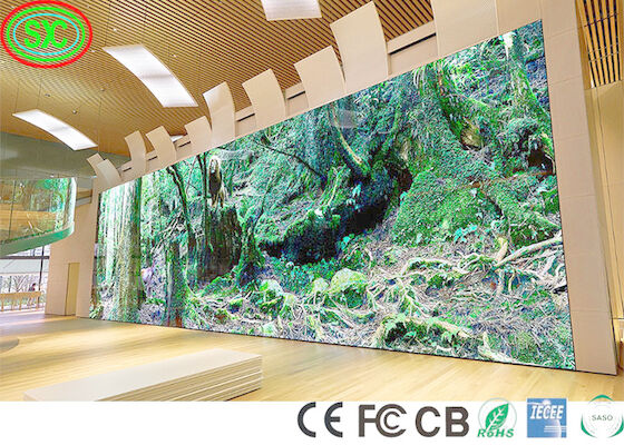 500cd/m2 P1.5 P1.8 P1.9 Reklama Rgb LED Panel 250000 punktów/m2 LED ekran reklamowy zewnętrzny