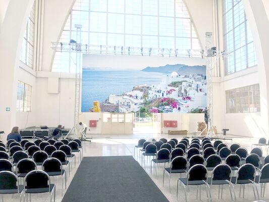 Wysokiej jakości pełnokolorowy panel ścienny LED HD P2.6 Stage Rental