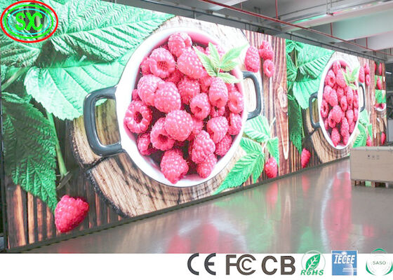 IECEE 1300cd/m2 Stage Rental Led Backdrop P3.91 SMD2121 pełnokolorowy ekran LED