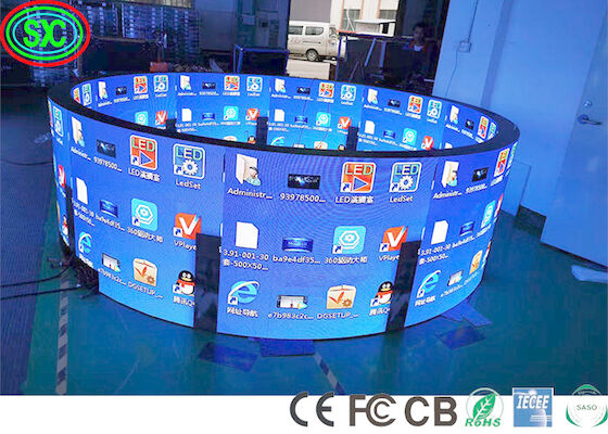 360° Zewnętrzny kolumny pełnobarwne Sfera LED wyświetlacz ekran Budynek billboard