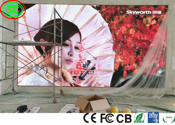 Dobra cena RS485 P2 P3 P4 SMD2121 Reklama LED Video Wall IECEE pełnokolorowy ekran LED LED w Internecie