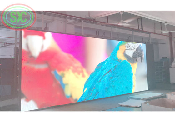 P4 Zewnętrzny pełnokolorowy ekran HD RGB LED Aluminiowy z odlewem 960*960MM