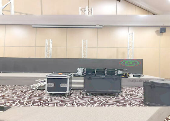 Wynajem ekranu P2 w pełnym kolorze HD LED Video Wall For Stage Background