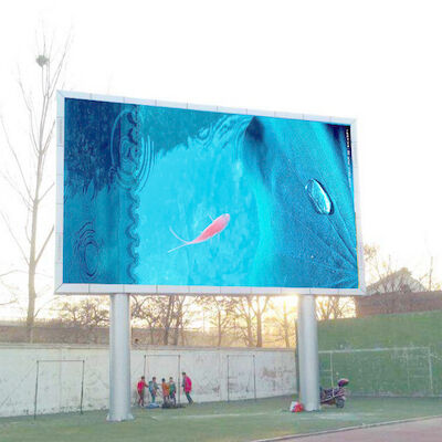 Reklama Instalacja stała 6500cd Wysokiej jasności P6 Ekran LED pełnobarwny