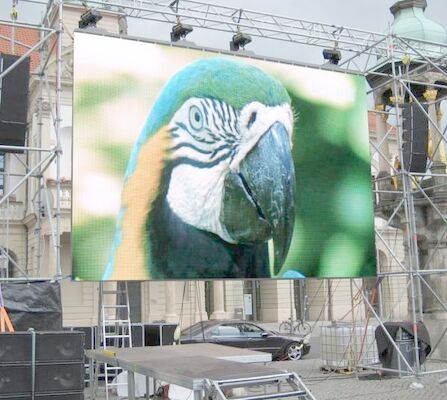 Wnętrze SMD2121 P5 Full Color Stage LED Die-Casting Aluminium Screen Steel Box Event LED Screen