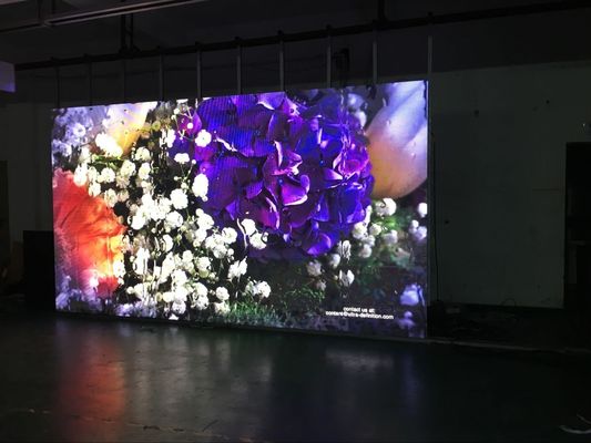 Dobra cena Pełnokolorowy wyświetlacz tła sceny Wynajem Kryty panel LED szafki P2.5 640x640mm na wynajem w Internecie