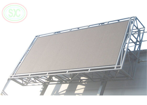 IRIGIB Zewnętrzny kolorowy wyświetlacz reklamowy LED P4 Wodoodporny moduł 256 * 128 mm