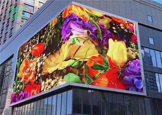Ekran reklamowy zewnętrzny LED z obudową z włókna węglowego i wysoką gęstością ekranu reklamowego LED