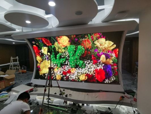 Dobra cena P2.5 Szafka aluminiowa Scena pełnokolorowe ekrany LED Wideo LED o wysokiej rozdzielczości ，szafka 640x640mm ，jasność 1200cd w Internecie