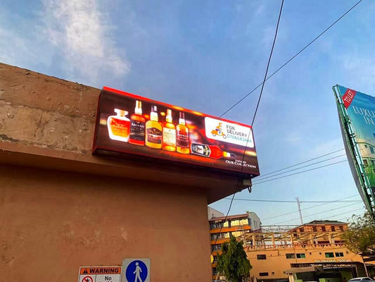 Ekran LED P8 Zewnętrzny LED Display Wall Stały Zewnętrzny P8 LED Video Wall