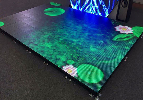 Dobra cena Zewnętrzny Wewnętrzny 500x1000mm LED Dance Floor Screen 4,81mm Pixel Full Color w Internecie
