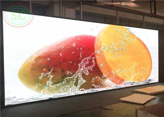 P2.5 Reklama zewnętrzna pełnokolorowa RGB LED Aluminiowy ekran do odlewania komórkowego 640x640 mm
