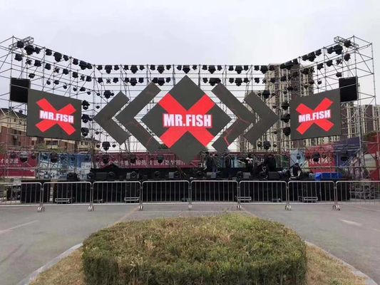 4m X 3m Kompletny system P2 P3 P2.6 P2.9 P3.91 Led Display 500mmx500mm Led Panel Backdrop Wewnętrzny Ekran Led