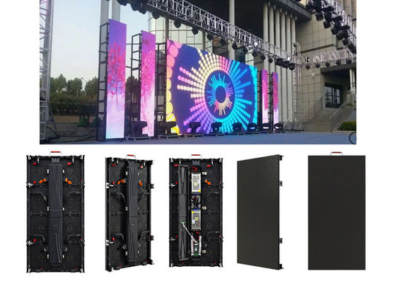 Dobra cena Kryty ekran LED HD P3.9 Tło sceny Bezgłośna częstotliwość odświeżania 3840 Hz, szafka 500 x 500 mm, częstotliwość 1920 Hz, system sterowania Nova w Internecie