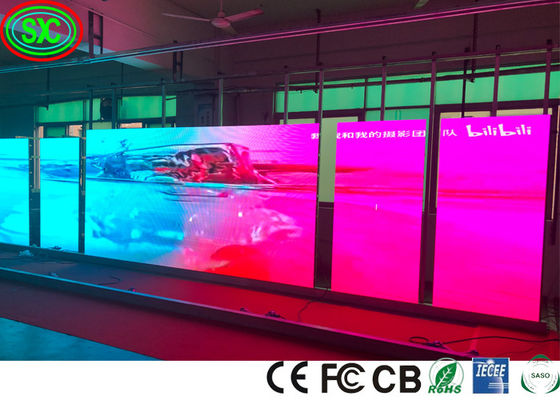 Ekran LED P2.5 w pomieszczeniach wewnętrznych, pełnobarwny, wodoodporny, LED, aluminiowy