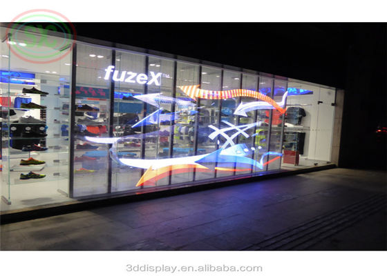 P3.91mm-7.82mm Przejrzysty panel ekranu LED Wysoka jasność pełny kolor