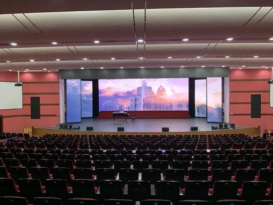 Pełnokolorowe podwieszone tło sceniczne wynajem panelu P3.91 Ekran LED dla wydarzenia koncertowego