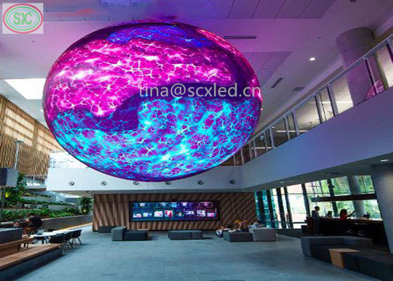 320*160mm Rozmiar modułu Sphere LED Display dla centrów handlowych i wydarzeń