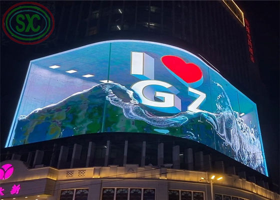 IRIGIB Zewnętrzny kolorowy wyświetlacz reklamowy LED P4 Wodoodporny moduł 256 * 128 mm
