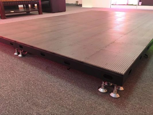 P3.91 Wnętrze pełnobarwne oświetlenie LED Podłoga taneczna 250*250mm Moduł LED 65410 punktów/m2