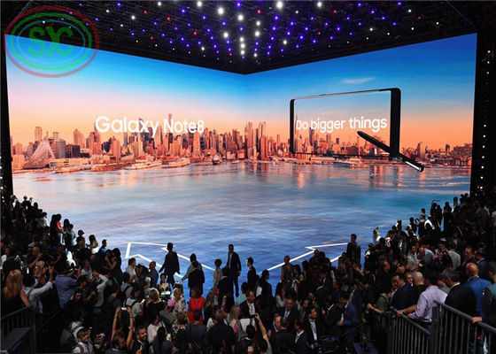 Ekran LED aluminiowy do odlewu drukowanego SMD2727 P4 Full Color LED Video Display Ultra Slim LED Screen
