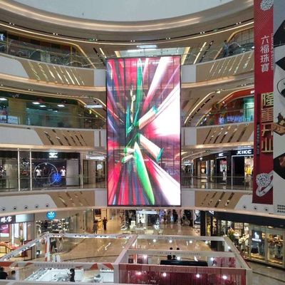 Reklama sklepu ze szkła P3.91-7.82 Pantalla Transparent LED Display Screen