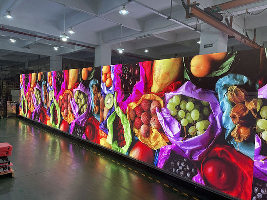 P4 SMD LED Aluminium Screen / Wnętrze Wielokolorowe Video Wall LED Display, 3 lata gwarancji
