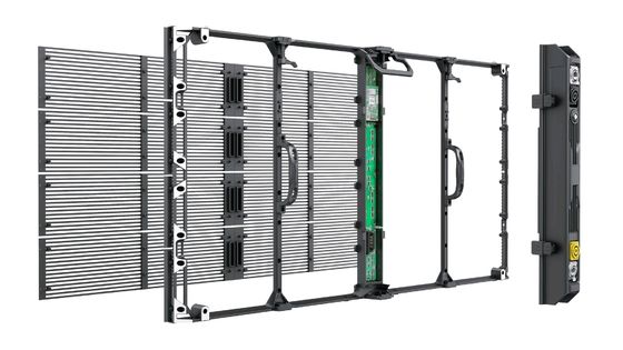 Pełnokolorowy P3.91mm-7.82mm Przejrzysty panel ekranu LED Wysoka jasność
