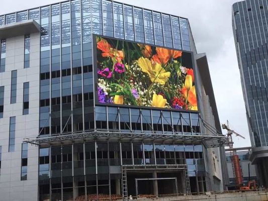 Zewnętrzny P6 pełnokolorowy Wysoka jasność Przednie otwarte Reklama komercyjna LED wyświetlacz ekran billboard
