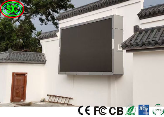 P6 Zewnętrzny pełnokolorowy ekran LED Dostosowany do potrzeb Łatwa instalacja Duża reklama Reklama Video Wall