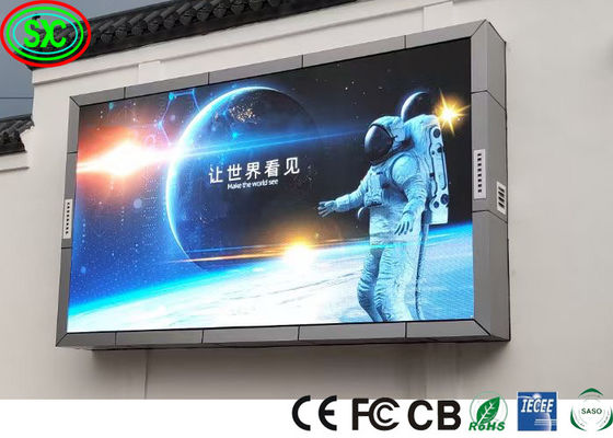 P6 Zewnętrzny pełnokolorowy ekran LED Dostosowany do potrzeb Łatwa instalacja Duża reklama Reklama Video Wall