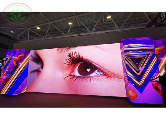 Piękno obrazy 4K wnętrza P3 LED ściany LED wyświetlacz aluminiowy szafka 576 * 576mm