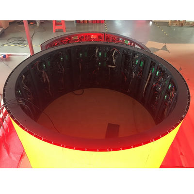 P3.91 360° Zewnętrzne kolumny pełnobarwne Sfera Ekran LED