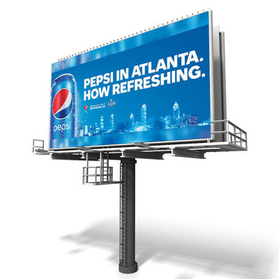 P3.91 Outdoor Full Color LED Die-Cast Aluminum Billboard, 2500 CD/Sqm, High Brightness