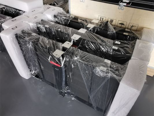 Wnętrze P3.9-7.8 pełnobarwny przezroczysty ekran LED Smd Skrzywiony ekran LED Video Ściana Szkło Led Screen For Showcase