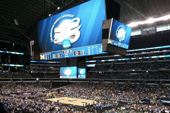 P10 Płyty reklamowe zewnętrzne LED Stadion piłki nożnej Led Display Score Board Screen