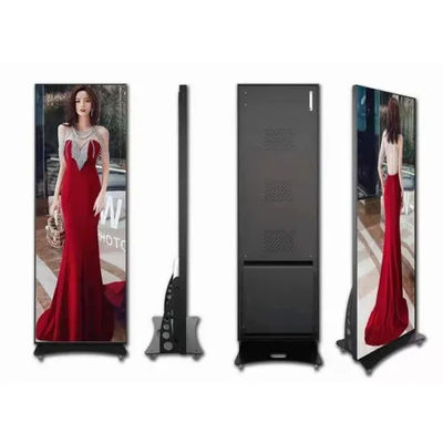 Wnętrze P2.5 pełnobarwny wyświetlacz LED lustro Bezprzewodowy USB 4G Smart Control Poster