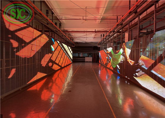 G3.91-7.82 Ekran oszczędnościowy LED w pełnym kolorze w pomieszczeniach wewnętrznych 500 mm x 1000 mm Pudełko