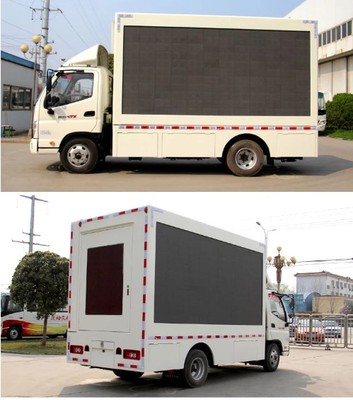 Wodoszczelny zewnętrzny pełnokolorowy ekran LED Mobilny billboard Reklamowy panel samochodu LED Video