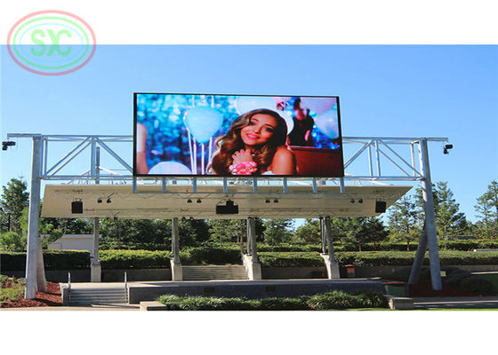 Dobra cena SMD 2727 outdoor P 10 stacjonarny billboard LED do reklamy komercyjnej w Internecie