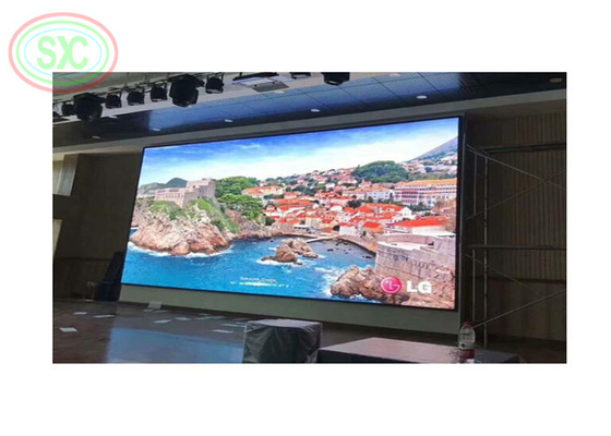Wnętrze P6 LED wyświetlacz żelazo- stalowy szafka panel LED 4k wysokiej rozdzielczości ekran LED